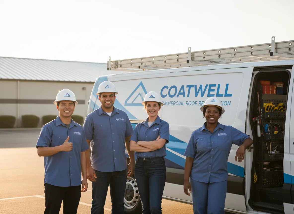 Commercial roof coating company in Basile, LA